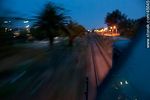 Rumbo a Montevideo al anochecer. Calle República Argentina de Progreso. - Foto #45045