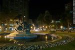 Monumento al Entrevero en la Plaza Fabini. - Foto #49458