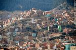 Vista parcial de la ciudad de La Paz, Bolivia - Foto #52317
