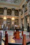 Urna con los restos de Artigas, exhibida en el Salón de los Pasos Perdidos del Palacio Legislativo - Foto #53857