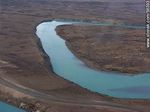 Río Santa Cruz en su nacimiento en el Lago Argentino - Foto #56393
