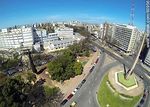 Foto aérea del Obelisco a los Constituyentes de 1830. Bulevar Artigas, Avenidas 18 de Julio y Dr. Luis Morquio - Foto #60956