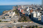 Vista aérea del edificio Mercosur en la Rambla Presidente Wilson, calles Pablo de María y Luis Piera - Foto #67838