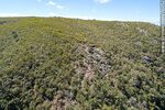 Vista aérea de un sector de la Quebrada de los Cuervos - Foto #70252