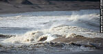 Oleaje con espuma en mar turbio - Foto #71201