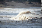 Oleaje con espuma en mar turbio - Foto #71204