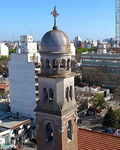 Iglesia de Punta Carretas. Torre, campanario y cúpula - Foto #71936