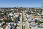Vista aérea de la obra de ensanche de la Av. Luis Alberto de Herrera entre Ramón Anador y Av. Italia - Foto #73163
