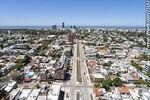 Vista aérea de la obra de ensanche de la Av. Luis Alberto de Herrera entre Ramón Anador y Av. Italia - Foto #73162