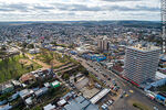 Vista aérea de la frontera con Brasil. Av. João Pessoa. Plaza Cerro del Marco - Foto #73630