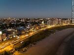 Foto aérea nocturna de la Playa Malvín - Foto #78965
