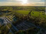 Vista aérea del kartódromo Luis Pedro Serra al atardecer - Foto #83261