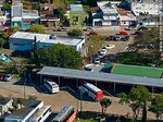 Vista aérea de la terminal de ómnibus de Artigas - Foto #83656