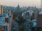 Vista aérea de Avenida Italia y Luis A. de Herrera al atardecer - Foto #86573