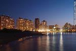 Rambla de la playa Mansa al anochecer - Foto #7926