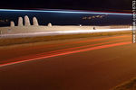Los Dedos, la rambla y la playa en la noche - Foto #16793