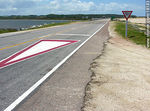 Entrada al puente José Ignacio. Ceda el paso en Ruta 10. - Foto #18183