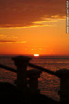 Muelle en Punta Fría al atardecer - Foto #14404